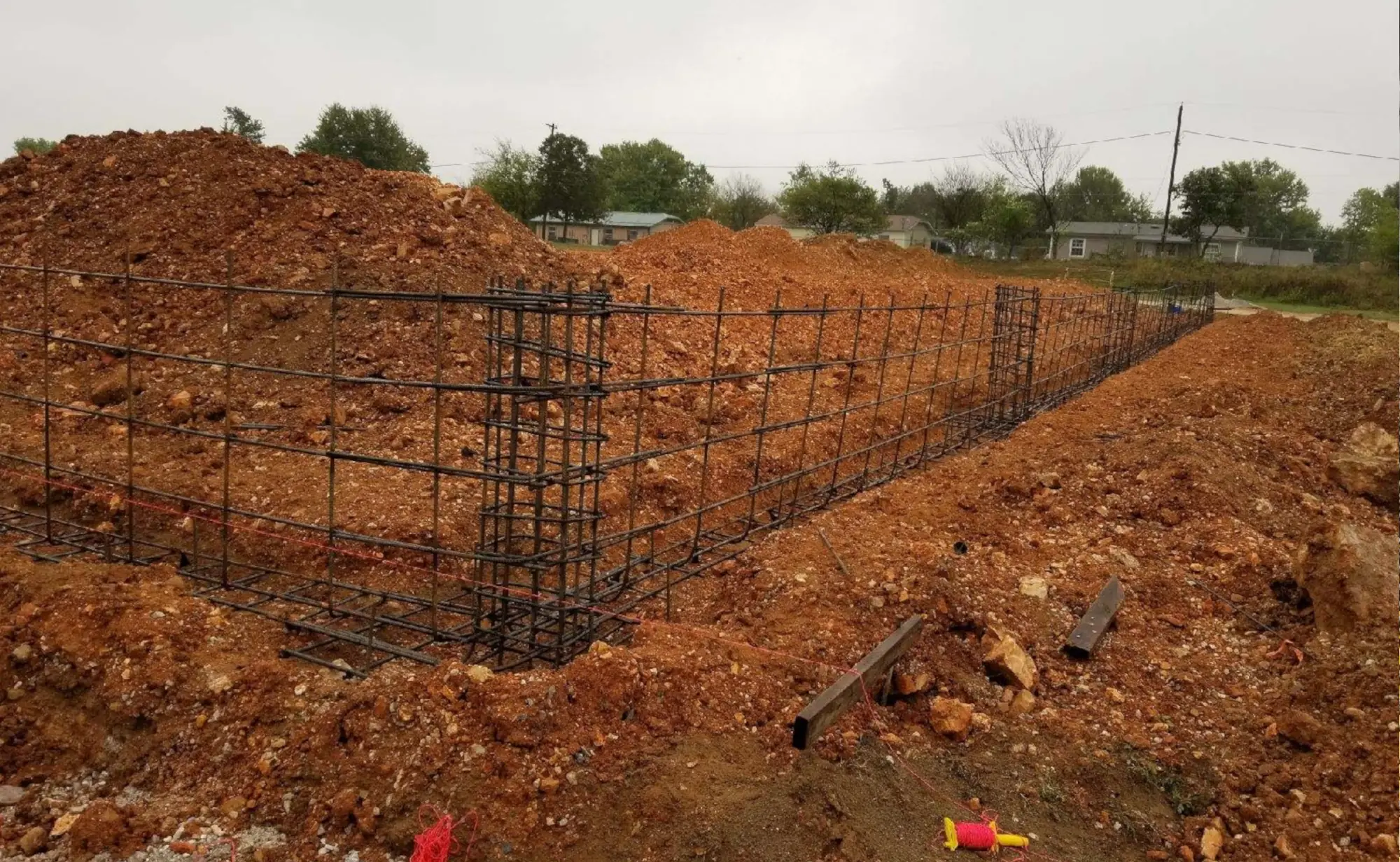 Concrete and sitework project